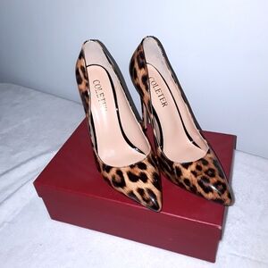 Coleter Sexy Leopard High Heels- With Box  Holiday Sale🎁